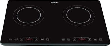 Brandt Brandt TI2SLIM1 hobs Negro Encimera 60 cm Con plac