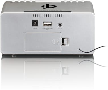 Lenco Lenco CR-550 Reloj Plata Lenco Lenco CR-550 Reloj Plata