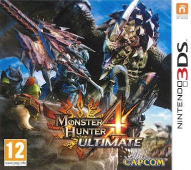 Nintendo Nintendo Monster Hunter 4 Ultimate, 3DS Estándar N Nintendo Nintendo Monster Hunter 4 Ultimate, 3DS Estándar N