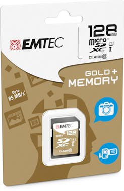 Emtec Emtec ECMSD128GXC10GP memoria flash 128 GB SDXC Cl Emtec Emtec ECMSD128GXC10GP memoria flash 128 GB SDXC Cl