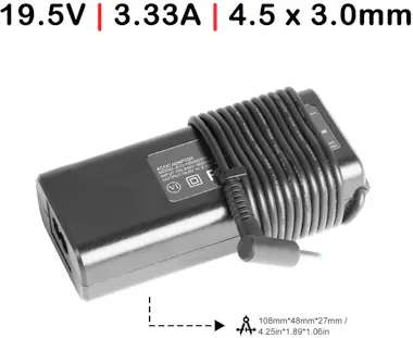 OEM CARGADOR PARA PORTÁTIL HP 19.5V 3.33A 65W 4.5X3.0M OEM CARGADOR PARA PORTÁTIL HP 19.5V 3.33A 65W 4.5X3.0M