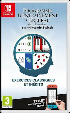 Nintendo Programa de entrenamiento cerebral del Dr. Kawashi Nintendo Programa de entrenamiento cerebral del Dr. Kawashi