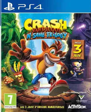 Activision Crash Bandicoot N. Sane Trilogy (PS4) Activision Crash Bandicoot N. Sane Trilogy (PS4)