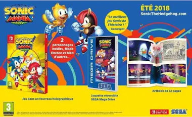 Sega Juego de cambio de Sonic Mania Plus Sega Juego de cambio de Sonic Mania Plus