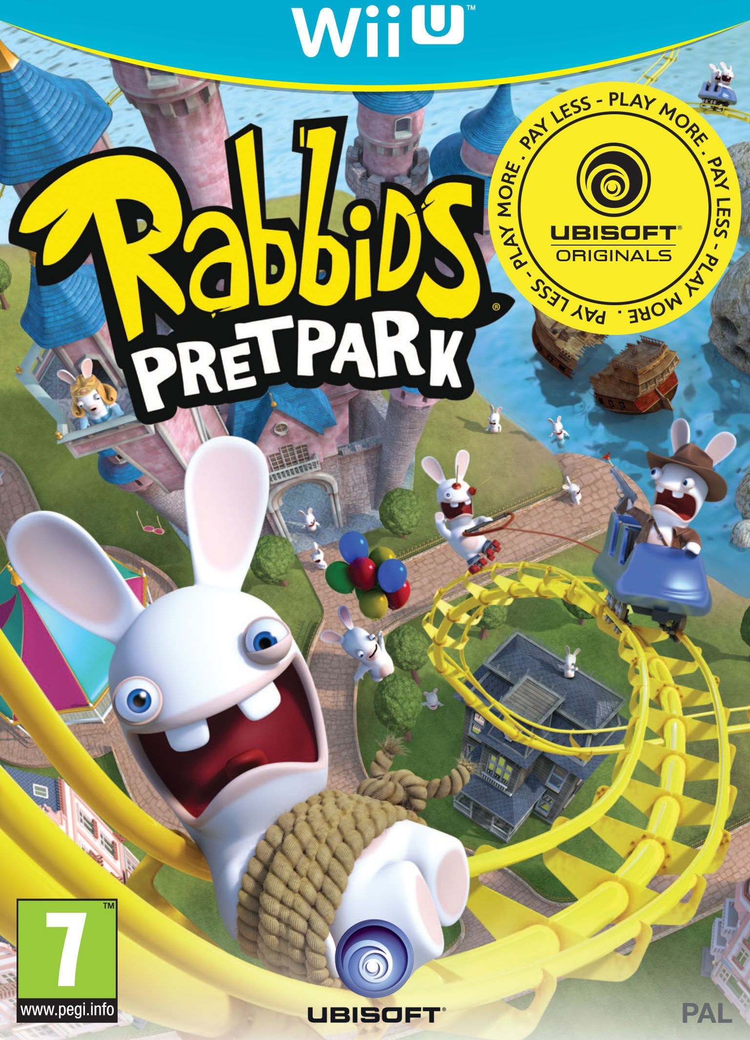 ubisoft rabbids land wii u estandar frances