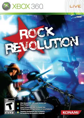 Konami Konami Rock Revolution, Xbox 360 Konami Konami Rock Revolution, Xbox 360