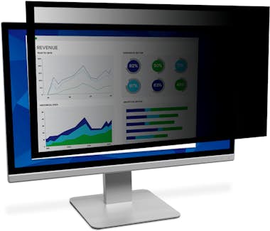 3M 3M Filtro de privacidad con marco de para monitor 3M 3M Filtro de privacidad con marco de para monitor
