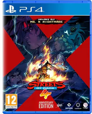 Just for Games Streets of Rage 4 - Juego de PS4 Edición Aniversar Just for Games Streets of Rage 4 - Juego de PS4 Edición Aniversar