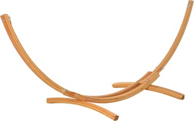 Outsunny Soporte para Hamaca de Madera 325x120x118 cm Estru Outsunny Soporte para Hamaca de Madera 325x120x118 cm Estru