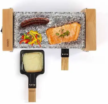 Livoo LIVOO DOC218 Parrilla Raclette 2 personas - Beige Livoo LIVOO DOC218 Parrilla Raclette 2 personas - Beige
