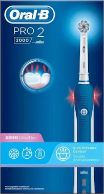 Oral-B Cepillo de dientes eléctrico Pro 2 2000 - ayuda a Oral-B Cepillo de dientes eléctrico Pro 2 2000 - ayuda a