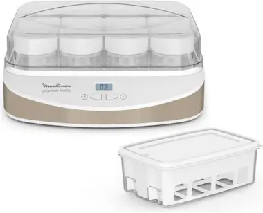 Moulinex MOULINEX YG233A10 Yogurteo Family Yogurtera 12 bot Moulinex MOULINEX YG233A10 Yogurteo Family Yogurtera 12 bot