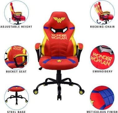 SUBSONIC Wonder Woman - Silla de oficina/silla de juego par SUBSONIC Wonder Woman - Silla de oficina/silla de juego par