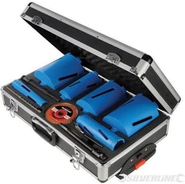 SILVERLiNE Caja de 6 coronas de diamante y accesorios - 38 - SILVERLiNE Caja de 6 coronas de diamante y accesorios - 38 -