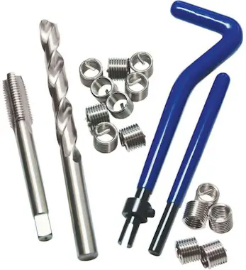 SILVERLiNE KIT DE REPARACIÓN DE ROSCA TIPO HELICOIL M6 X 1,0 SILVERLiNE KIT DE REPARACIÓN DE ROSCA TIPO HELICOIL M6 X 1,0