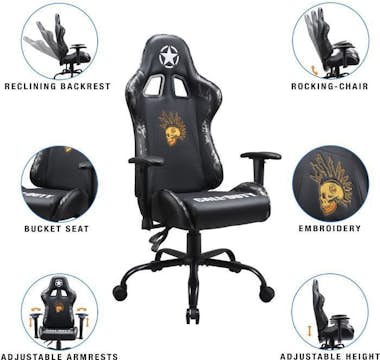 SUBSONIC Asiento de juego - - Call of Duty (COD) - Modelo a SUBSONIC Asiento de juego - - Call of Duty (COD) - Modelo a