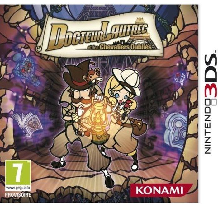 doctor lautrec y los caballeros olvidados - juego de nintendo 3ds