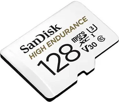 SanDisk Tarjeta microSDHC HIGH ENDURANCE de 128 GB + adapt SanDisk Tarjeta microSDHC HIGH ENDURANCE de 128 GB + adapt
