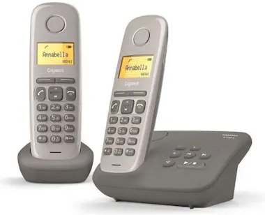 Gigaset Teléfono fijo GIGASET A 170 A Duo Umbra Gigaset Teléfono fijo GIGASET A 170 A Duo Umbra