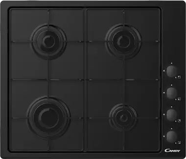 Candy Candy CHW6LBB Negro Integrado 60 cm Encimera de ga Candy Candy CHW6LBB Negro Integrado 60 cm Encimera de ga