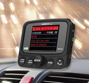 Albrecht Albrecht DR 56+ DAB+ Coche Digital Negro Albrecht Albrecht DR 56+ DAB+ Coche Digital Negro
