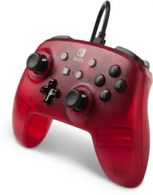 PowerA PowerA 1513053 Rojo, Translúcido USB Gamepad Analó PowerA PowerA 1513053 Rojo, Translúcido USB Gamepad Analó