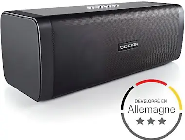 DOCKIN DOCKIN D Fine Altavoz portátil estéreo Negro 50 W DOCKIN DOCKIN D Fine Altavoz portátil estéreo Negro 50 W