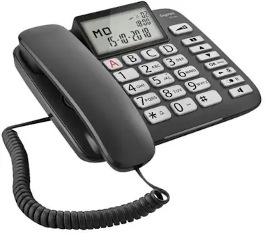 Gigaset Gigaset DL580 Teléfono analógico Identificador de Gigaset Gigaset DL580 Teléfono analógico Identificador de