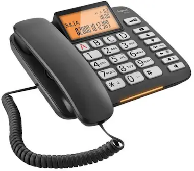 Gigaset Gigaset DL580 Teléfono analógico Identificador de Gigaset Gigaset DL580 Teléfono analógico Identificador de