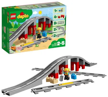 Lego DUPLO 10872 Rieles de tren y puente Lego DUPLO 10872 Rieles de tren y puente
