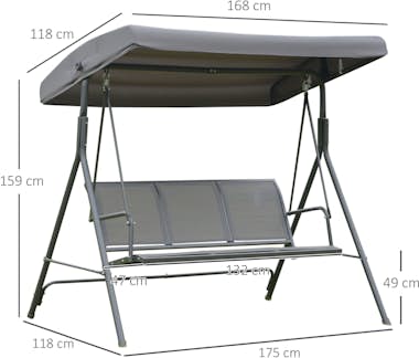 Outsunny Balancín jardín Outsunny Balancín jardín