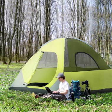 Outsunny Tienda de Campaña Familiar 6 Personas Tienda de Ca Outsunny Tienda de Campaña Familiar 6 Personas Tienda de Ca