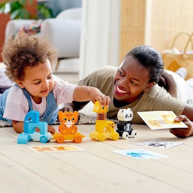 Lego DUPLO 10955 Tren de animales con elefante, tigre, Lego DUPLO 10955 Tren de animales con elefante, tigre,