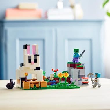 Lego 21181 Minecraft The Rabbit Ranch, Set de construcc Lego 21181 Minecraft The Rabbit Ranch, Set de construcc