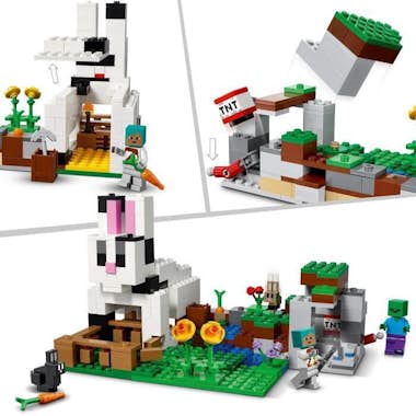 Lego 21181 Minecraft The Rabbit Ranch, Set de construcc Lego 21181 Minecraft The Rabbit Ranch, Set de construcc
