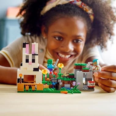 Lego 21181 Minecraft The Rabbit Ranch, Set de construcc Lego 21181 Minecraft The Rabbit Ranch, Set de construcc