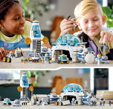 Lego 60350 City The Lunar Research Base, módulo lunar Lego 60350 City The Lunar Research Base, módulo lunar