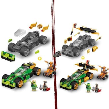 Lego 71763 NINJAGO La Evolución del Coche de Carreras d Lego 71763 NINJAGO La Evolución del Coche de Carreras d