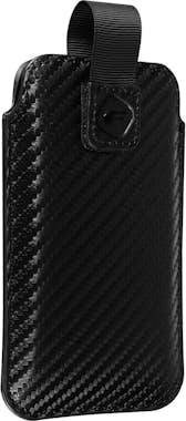 Forcell Funda Cinturón Smartphone Efecto Carbono Lengüeta Forcell Funda Cinturón Smartphone Efecto Carbono Lengüeta
