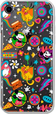 La Casa de las Carcasas Funda para iPhone 7 Oficial de Disney Mickey y Min La Casa de las Carcasas Funda para iPhone 7 Oficial de Disney Mickey y Min