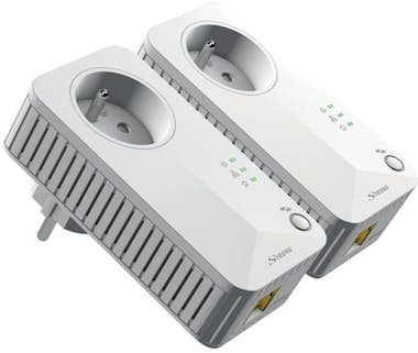 Strong STRONG Kit de 2 Adaptadores CPL Cableados - 500 Mb Strong STRONG Kit de 2 Adaptadores CPL Cableados - 500 Mb