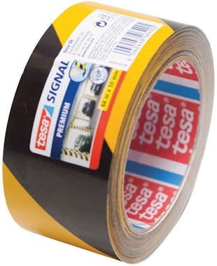 tesa Cinta de advertencia - negra y amarilla - 66 mx 50 tesa Cinta de advertencia - negra y amarilla - 66 mx 50