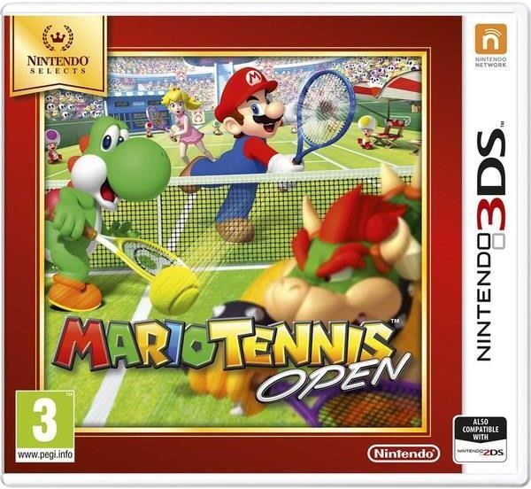 selecciones de mario tennis open 3ds - importacion en ingles