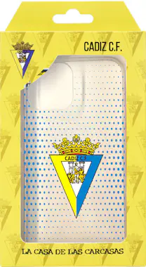 La Casa de las Carcasas Funda para iPhone 13 del Cádiz Escudo Transparente La Casa de las Carcasas Funda para iPhone 13 del Cádiz Escudo Transparente