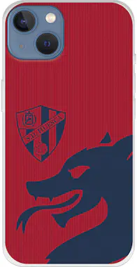 La Casa de las Carcasas Funda para iPhone 13 del Huesca Dragón Azul y Rojo La Casa de las Carcasas Funda para iPhone 13 del Huesca Dragón Azul y Rojo