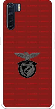La Casa de las Carcasas Funda para Oppo A91 del Escudo Fondo Granate - Lic La Casa de las Carcasas Funda para Oppo A91 del Escudo Fondo Granate - Lic
