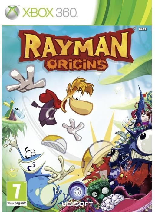juego de consola rayman origins  x360