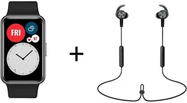 Huawei HUAWEI PACK RELOJ FIT NEGRO + AM61 NEGRO Huawei HUAWEI PACK RELOJ FIT NEGRO + AM61 NEGRO