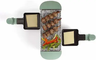Livoo Raclette grill para 2 personas (verde) - LIVOO 29, Livoo Raclette grill para 2 personas (verde) - LIVOO 29,