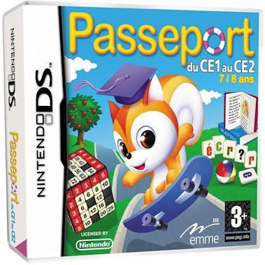 Avanquest PASAPORTE de CE1 a CE2 / JUEGO CONSOLA NINTENDO DS Avanquest PASAPORTE de CE1 a CE2 / JUEGO CONSOLA NINTENDO DS